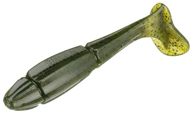 13 Fishing Churro Swimbait - 4.25in - Collard Greens