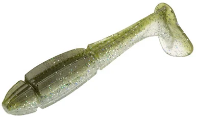13 Fishing Churro Swimbait - 4.25in - Glitter Bomb
