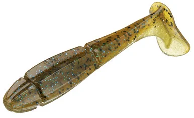 13 Fishing Churro Swimbait - 4.25in - Mustard Water