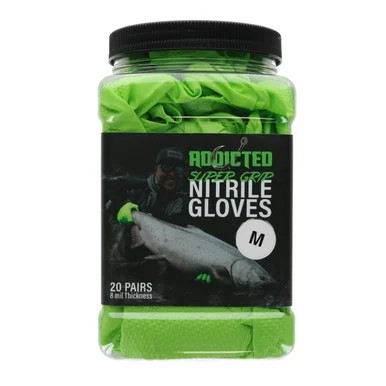 Addicted Fishing Popov Super Grip Nitrile Gloves