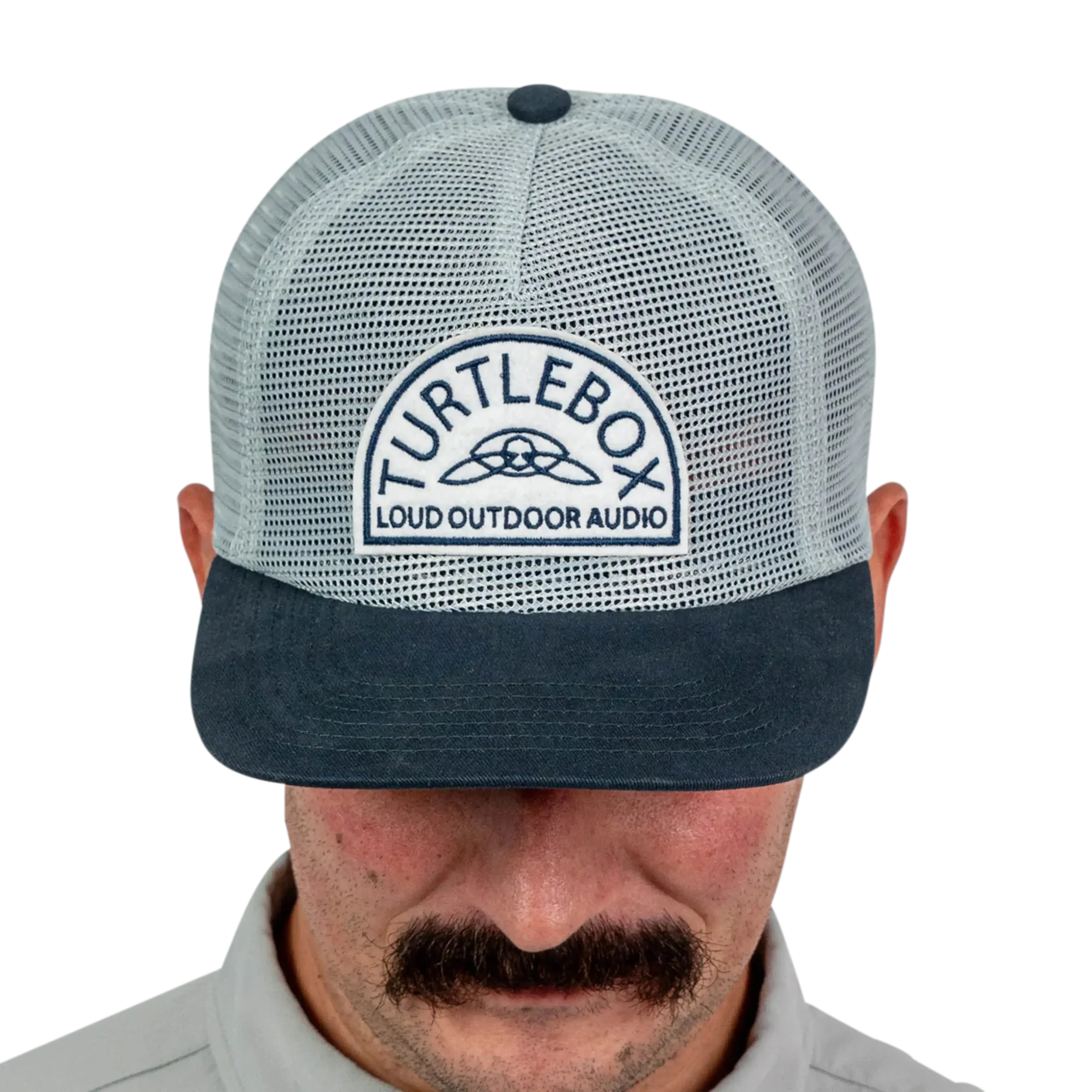 Turtlebox All-Mesh Blue Cap